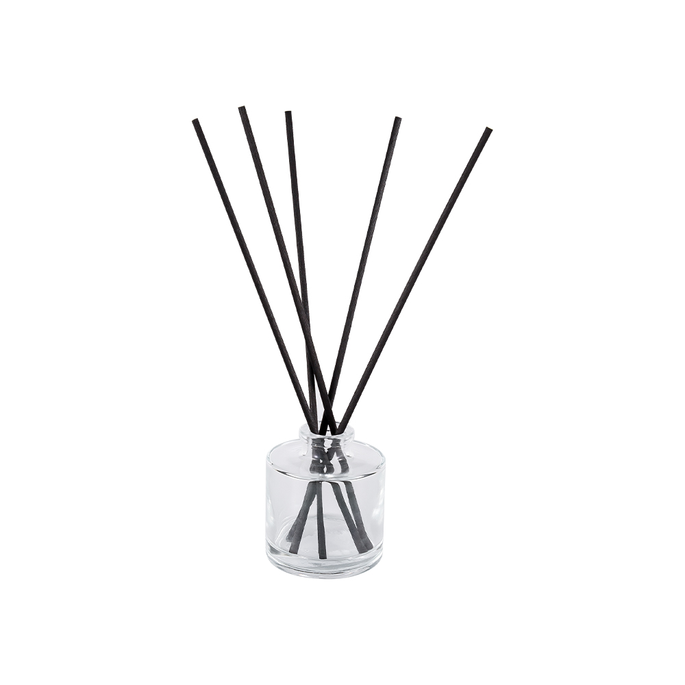 HJ-RX2108 Silindirik Cam Aromaterapi Şişesi Fiber Etiket