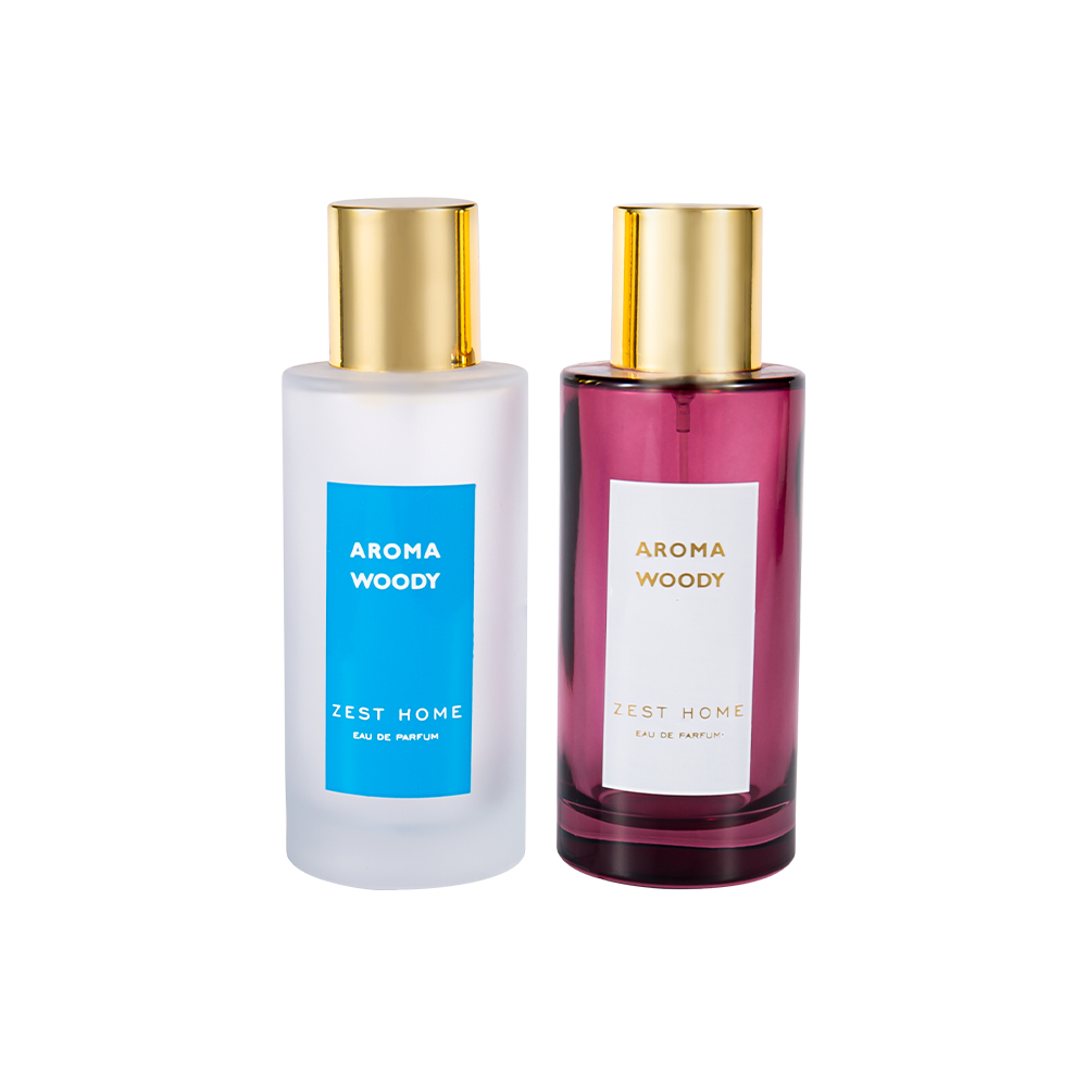 GC3989-WJ2388 100ML Toptan Klasik Buzlu Parfüm Şişesi Lüks Altın Üst